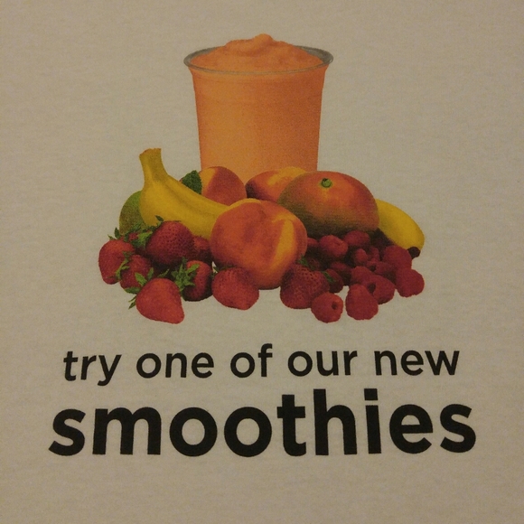 NWOT Unisex Smoothie Funny T-shirt - Picture 4 of 5